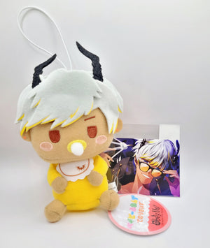 Obey Me! Baby Mammon Mini Plush & Character Card