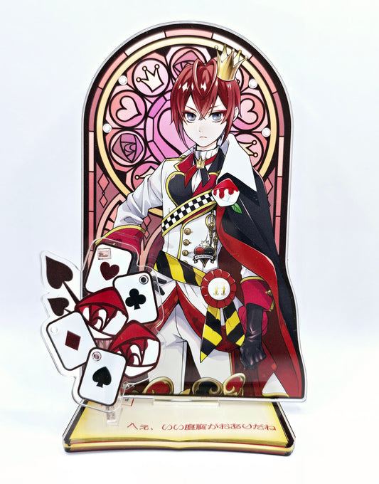 Twisted Wonderland Riddle Rosehearts 2-Piece Acrylic Stand