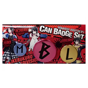 Hypnosis Mic YAMADA Brothers Metal Badge Set