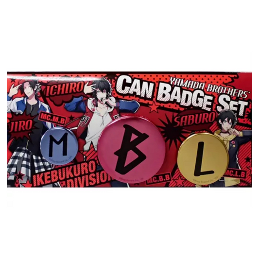 Hypnosis Mic YAMADA Brothers Metal Badge Set