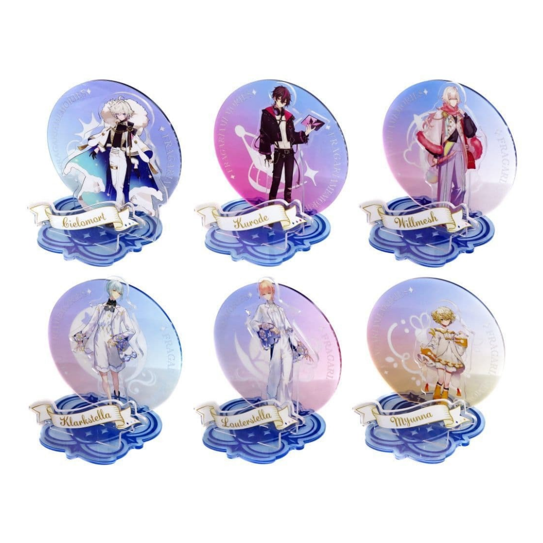 Fragaria Memories Diorama Acrylic Stand - BLUE BOUQUET