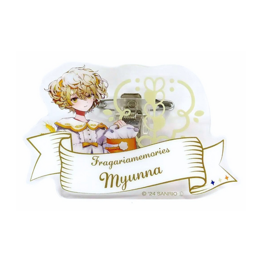 Fragaria Memories Acrylic Badge MYUNNA