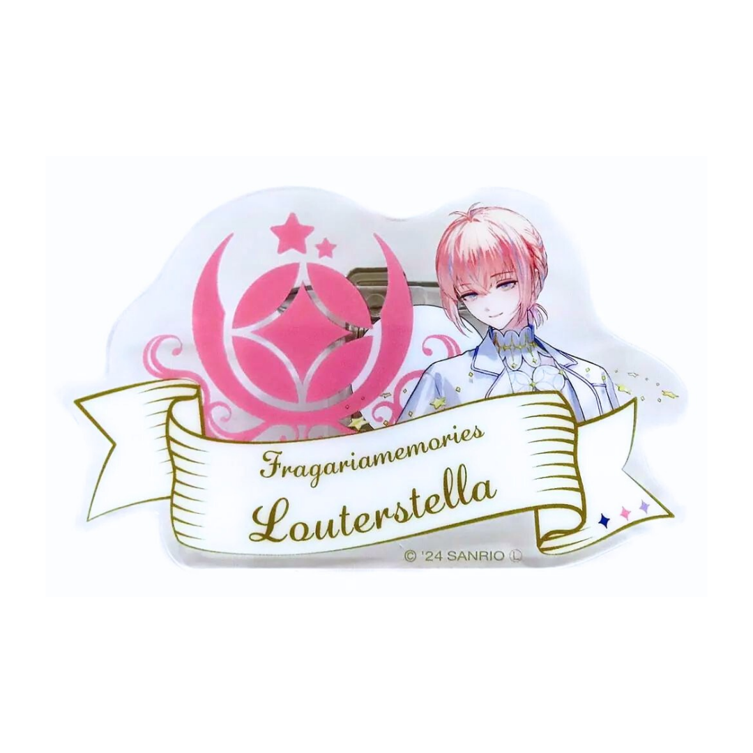 Fragaria Memories Acrylic Badge LOUTERSTELLA