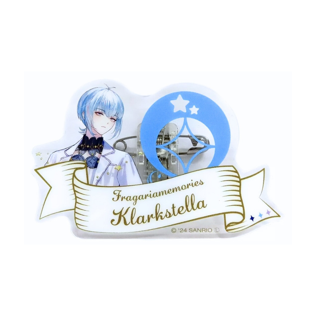 Fragaria Memories Acrylic Badge KLARKSTELLA