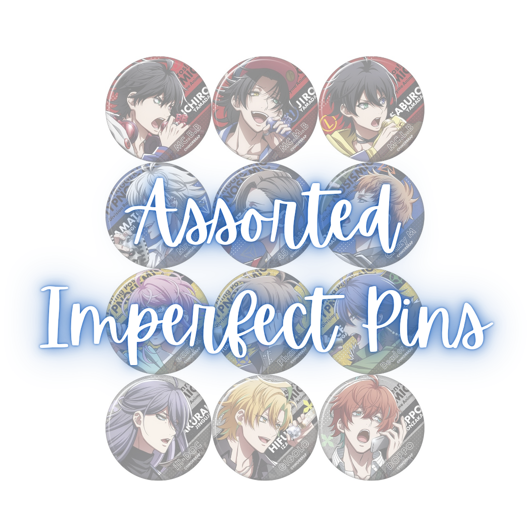 Hypnosis Mic Assorted Imperfect Pins/Badges/Acrylic Items