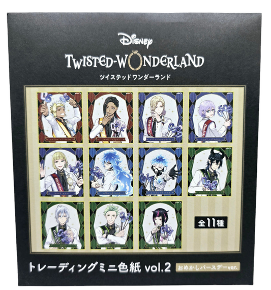 Twisted Wonderland Trading Mini Shikishi vol.2 Birthday Boy