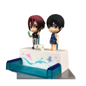 Free! Eternal Summer Rin Matsuoka & Haruka Nananse Chibi Mini Figure Set