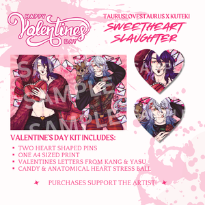 [PRE-ORDER] tauruslovestaurus x Kuteki - SWEETHEART SLAUGHTER!! - Limited Collaboration