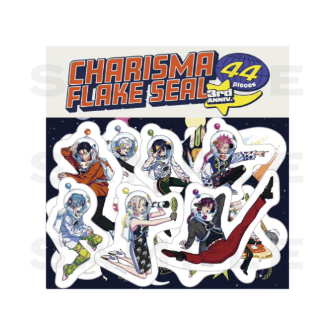 CHARISMA [カリスマ] Pizza Party!! Flake Sticker