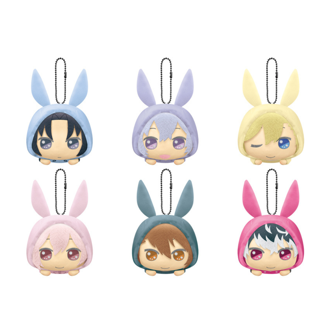 IDOLiSH7 Kiradoru Rabbit Hoodie Plush Keychain [Batch A.]