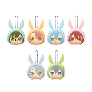 IDOLiSH7 Kiradoru Rabbit Hoodie Plush Keychain [Batch B.]