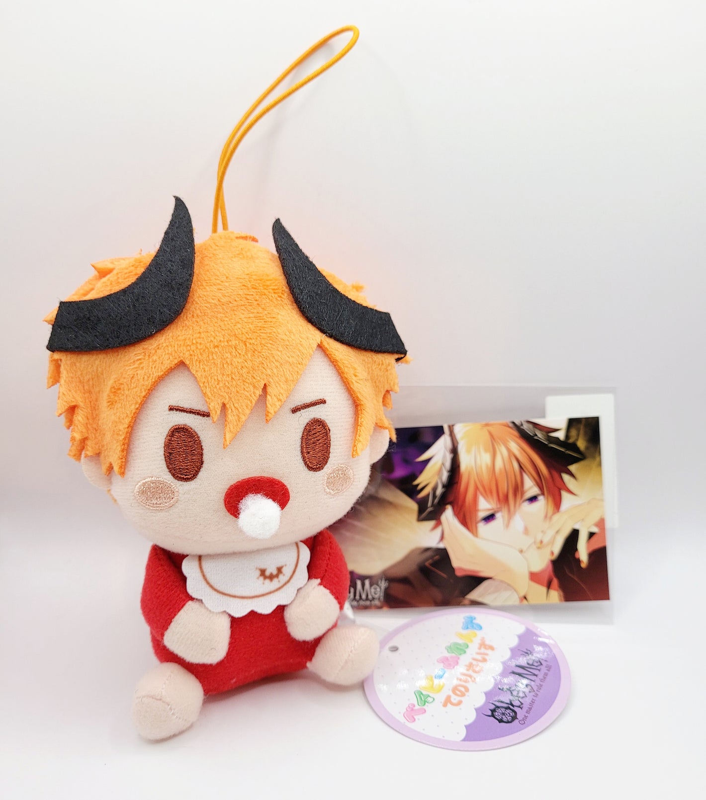 Obey Me! Baby Beelzebub Mini Plush & Character Card