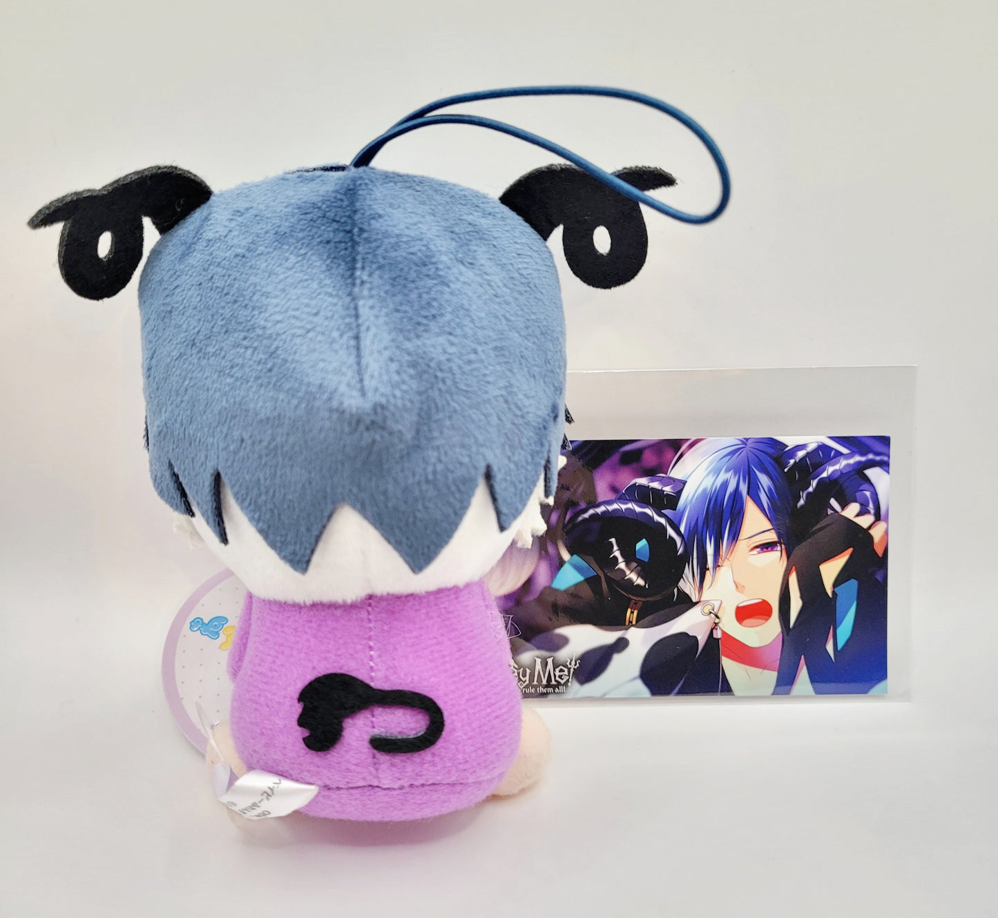Obey Me! Baby Belphegor Mini Plush & Character Card